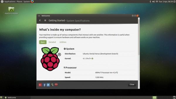 树莓派官方支持Ubuntu MATE LTS桌面系统
