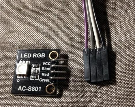 使用树莓派GPIO控制RGB三基色LED